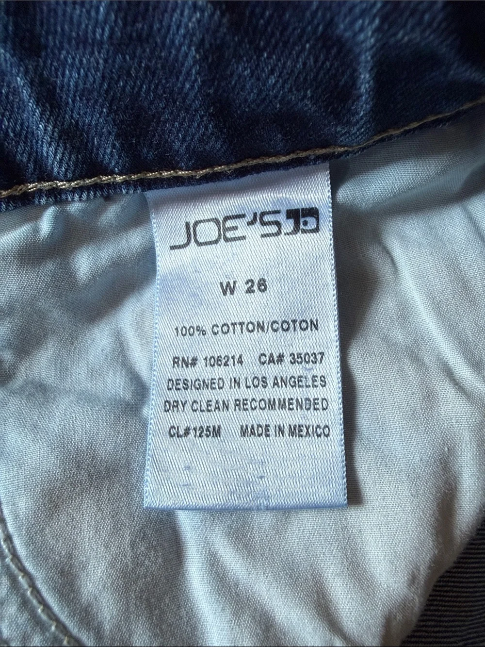 Joe’s Jeans Denim Frayed Hem Women's Shorts - Blue